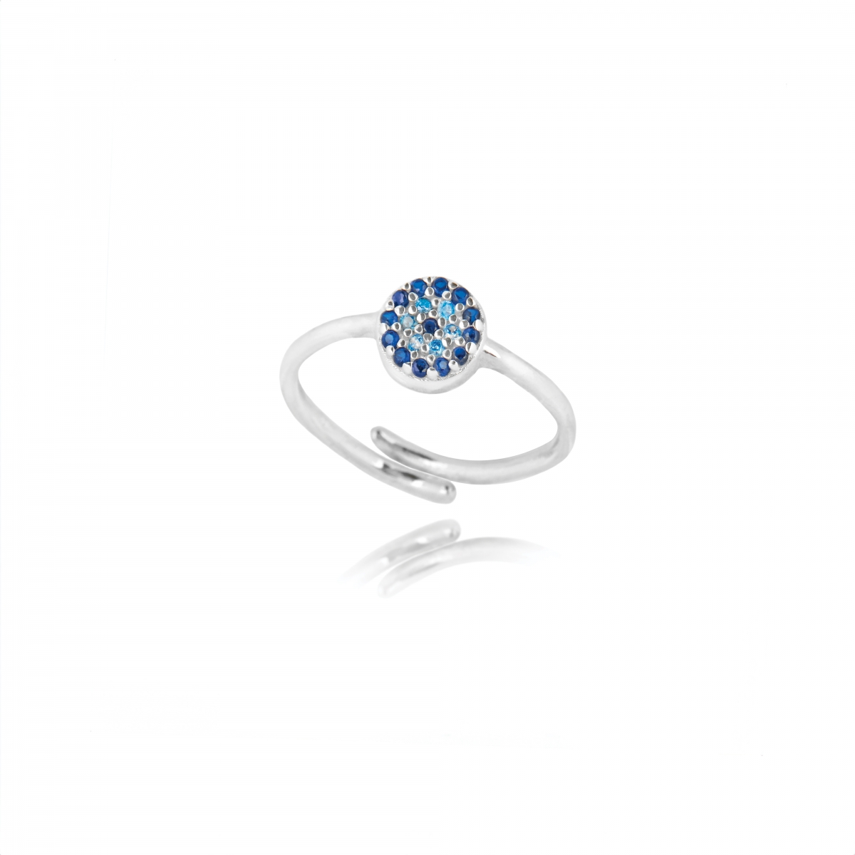 RING EYE WITH ZIRCON STONES RING EYE WITH ZIRCON STONES