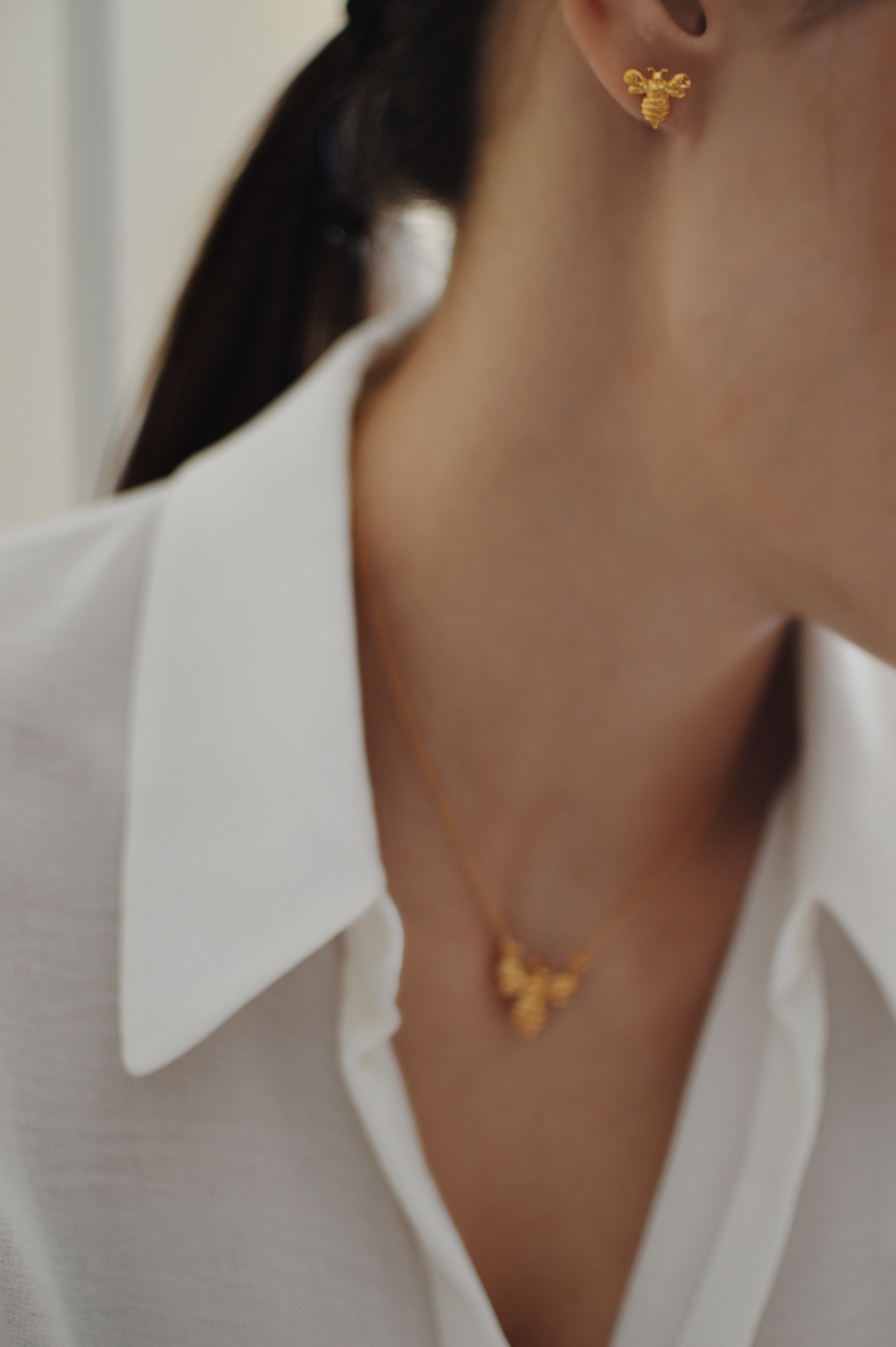 Bee earings Bee earings