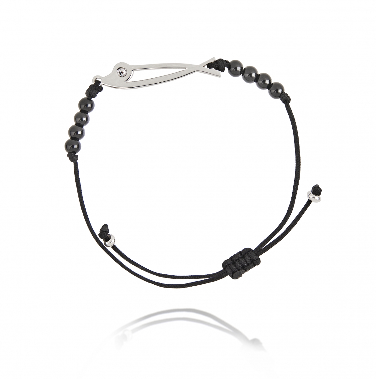 BRACELET SARDINE WITH SWAROVSKI AND BEADS BRACELET SARDINE WITH SWAROVSKI AND BEADS