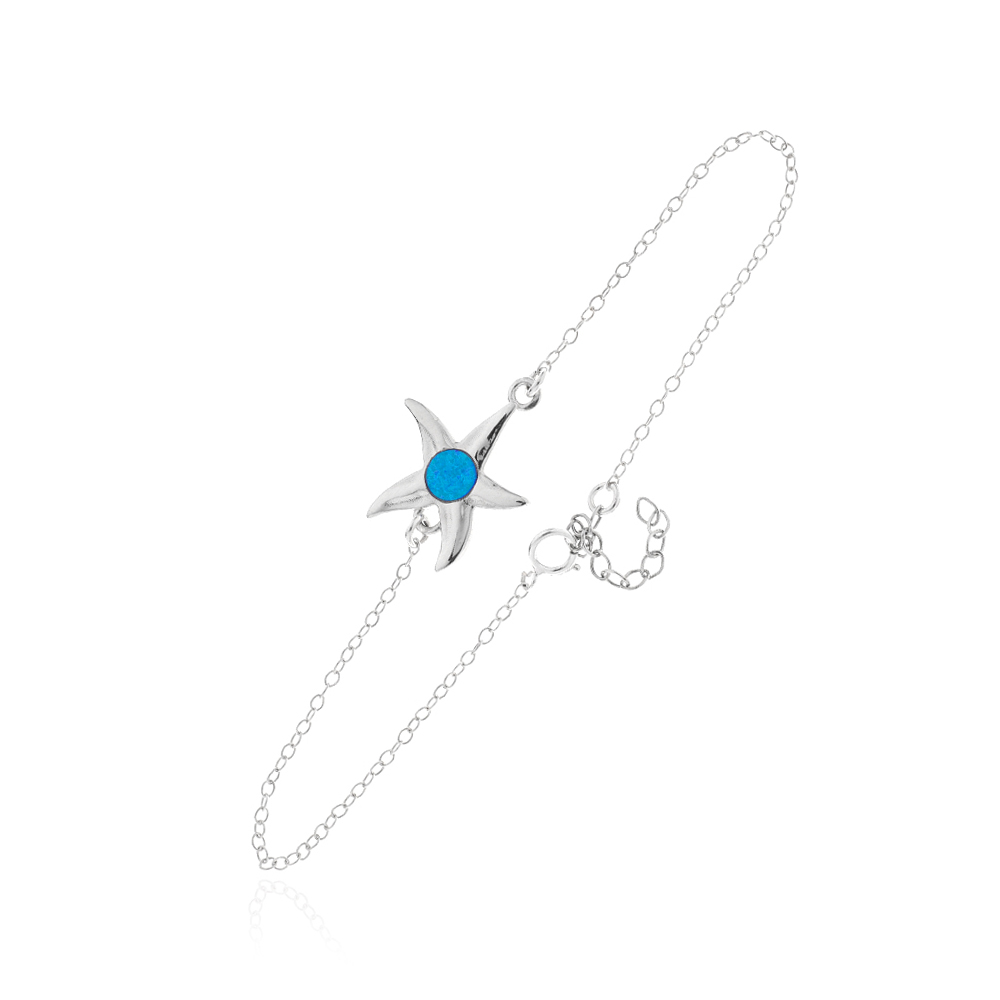 BRACELET STARFISH WITH OPAL BRACELET STARFISH WITH OPAL