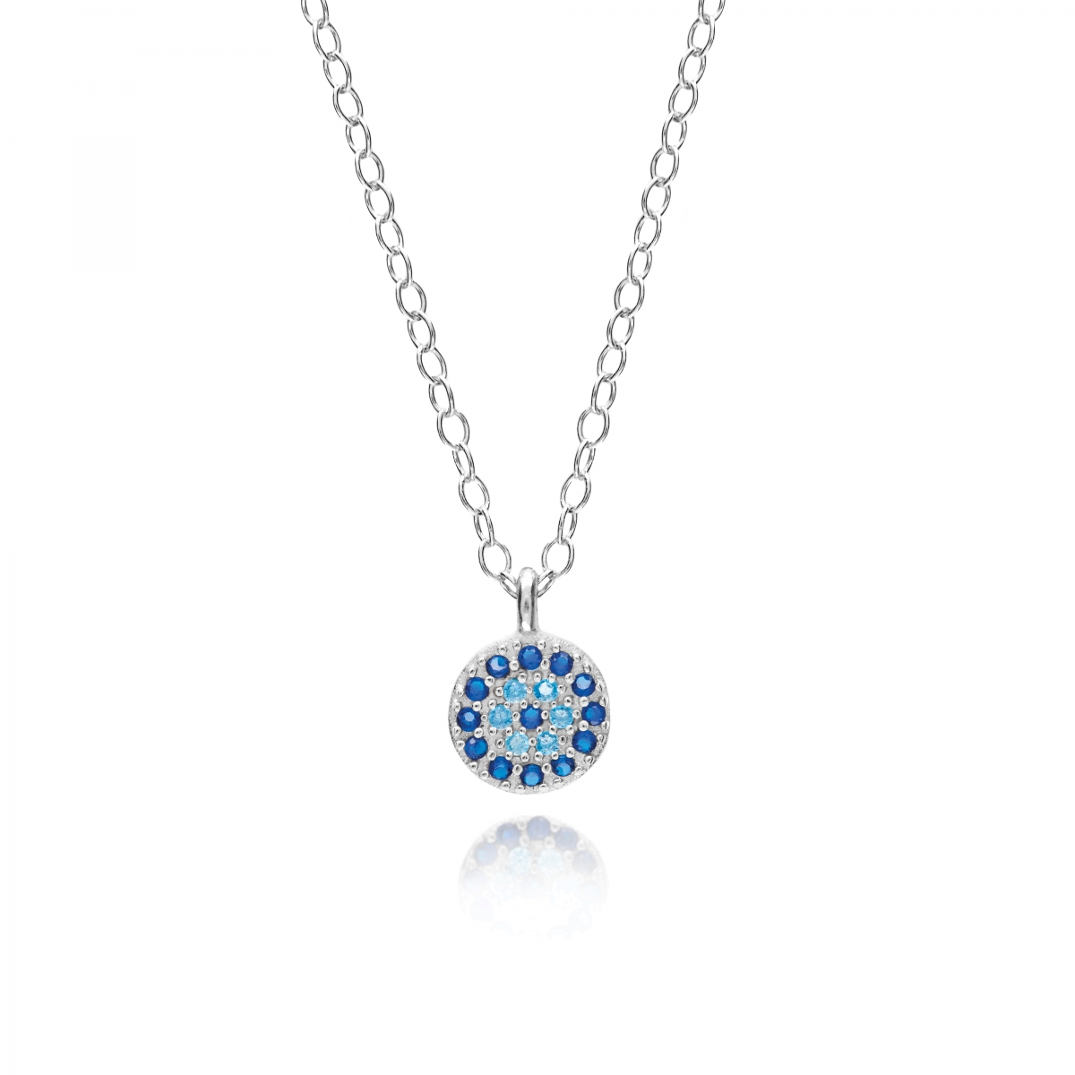NECKLACE EYE WITH ZIRCON STONES NECKLACE EYE WITH ZIRCON STONES