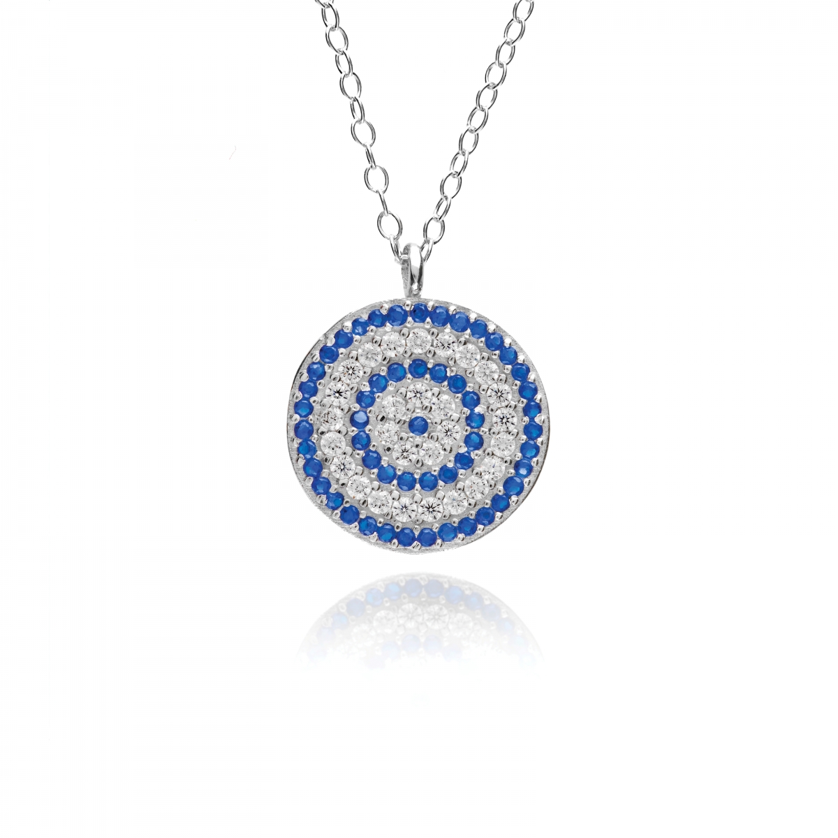 NECKLACE EYE WITH ZIRCON STONES NECKLACE EYE WITH ZIRCON STONES
