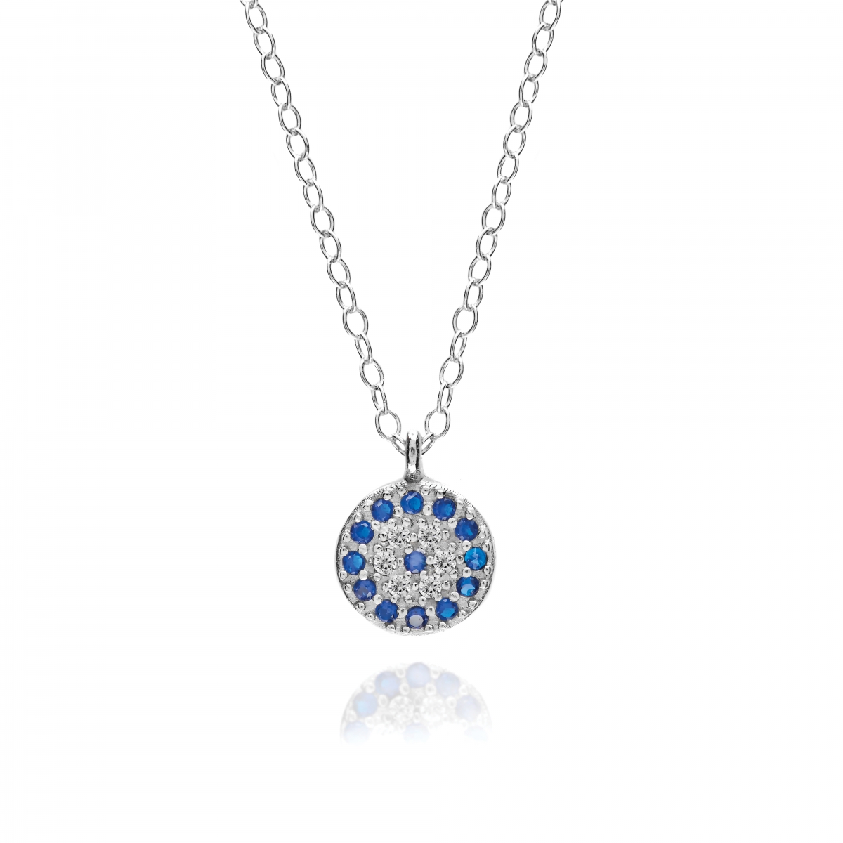 NECKLACE EYE WITH ZIRCON STONES NECKLACE EYE WITH ZIRCON STONES