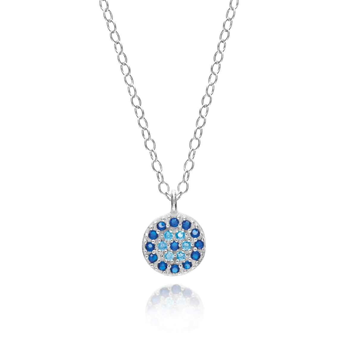 NECKLACE EYE WITH ZIRCON STONES NECKLACE EYE WITH ZIRCON STONES