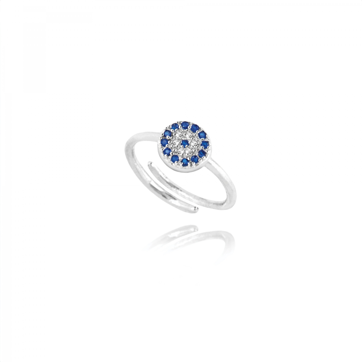 RING EYE WITH ZIRCON STONES RING EYE WITH ZIRCON STONES