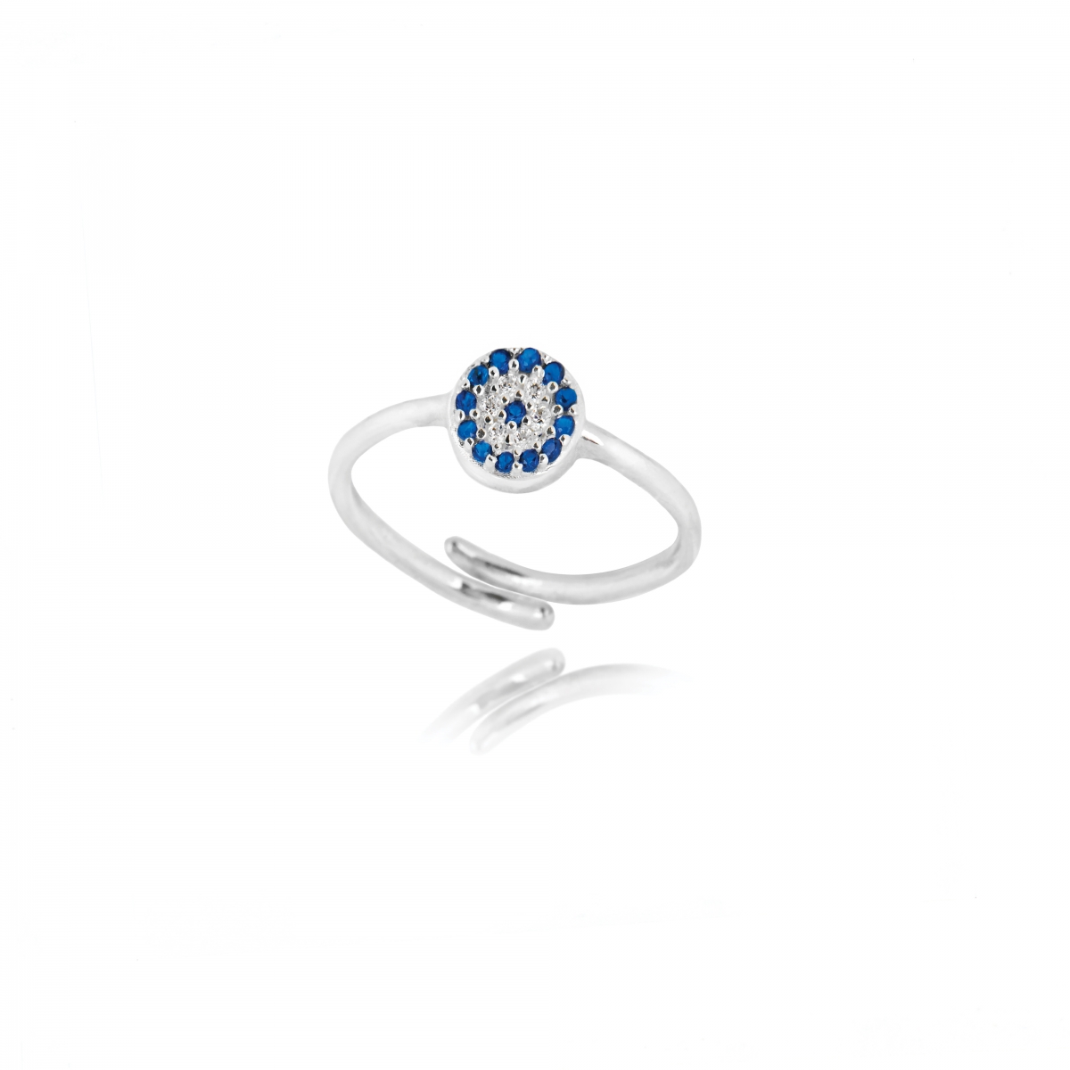 RING EYE WITH ZIRCON STONES RING EYE WITH ZIRCON STONES