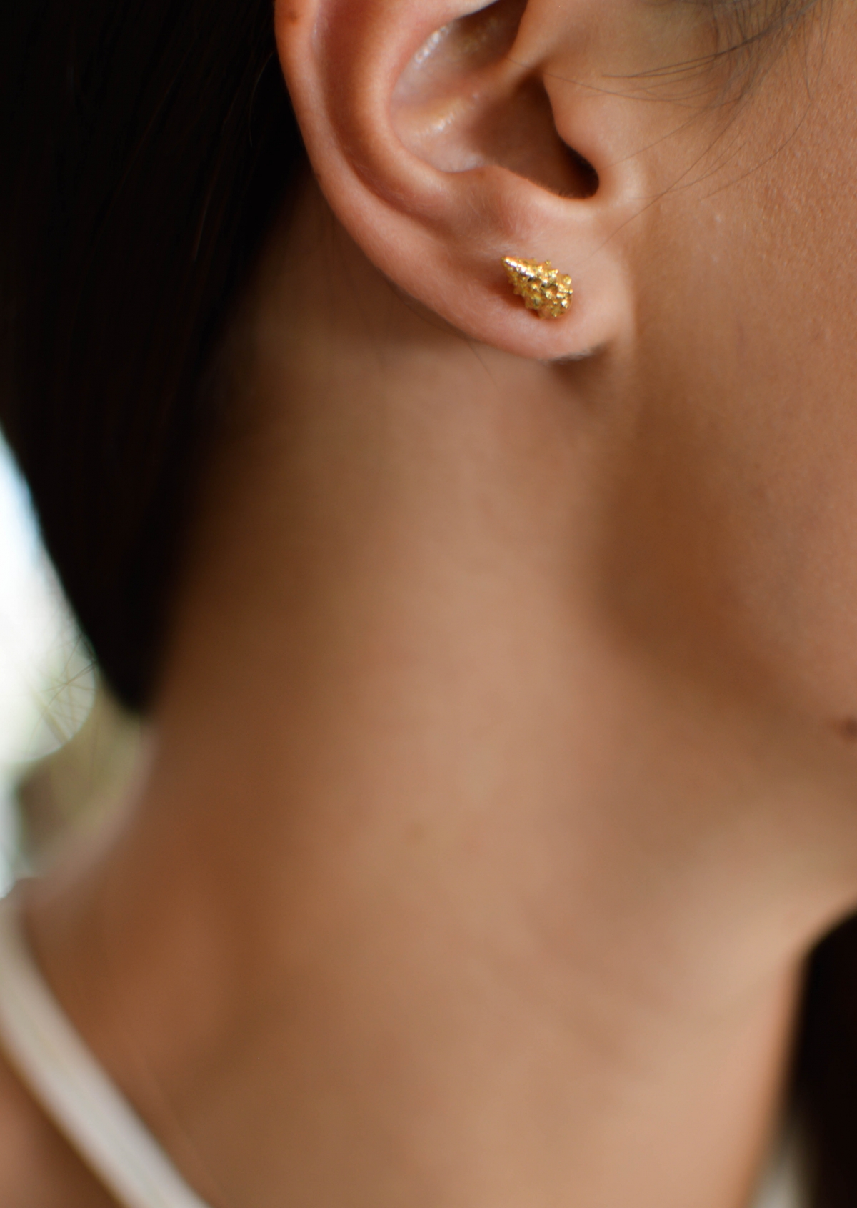 Sea shell earings (gold-plating) Sea shell earings (gold-plating)