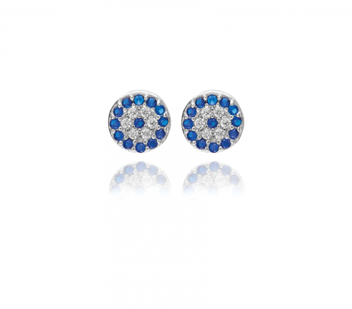 EARRINGS EYE WITH ZIRCON STONES EARRINGS EYE WITH ZIRCON STONES