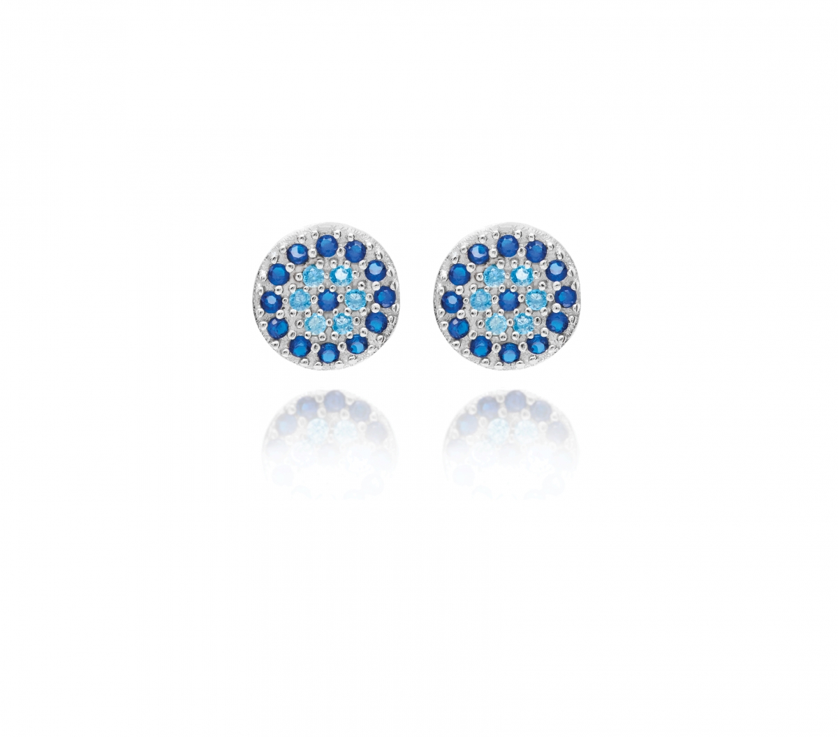 EARRINGS EYE WITH ZIRCON STONES EARRINGS EYE WITH ZIRCON STONES