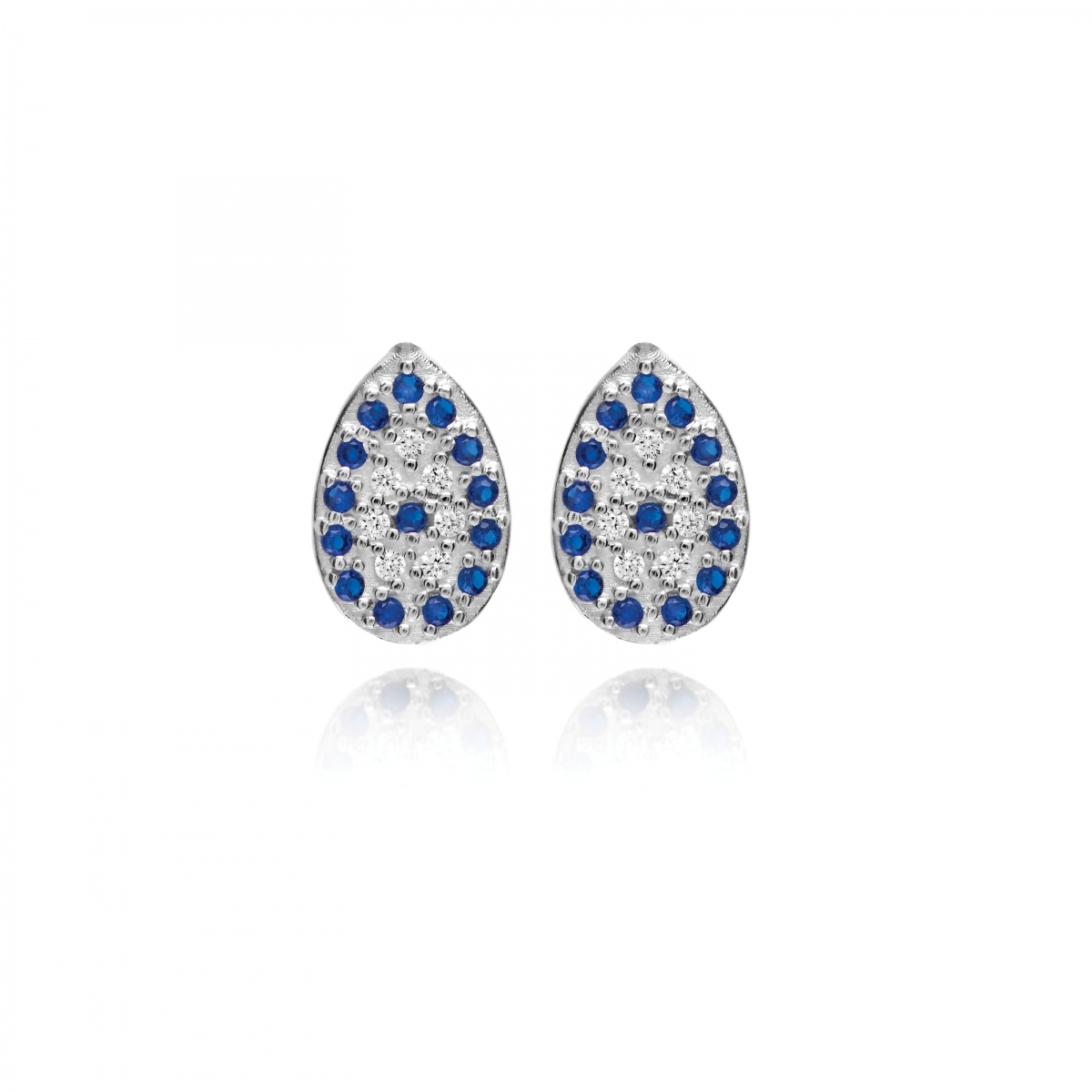 EARRINGS DROP WITH ZIRCON STONES EARRINGS DROP WITH ZIRCON STONES