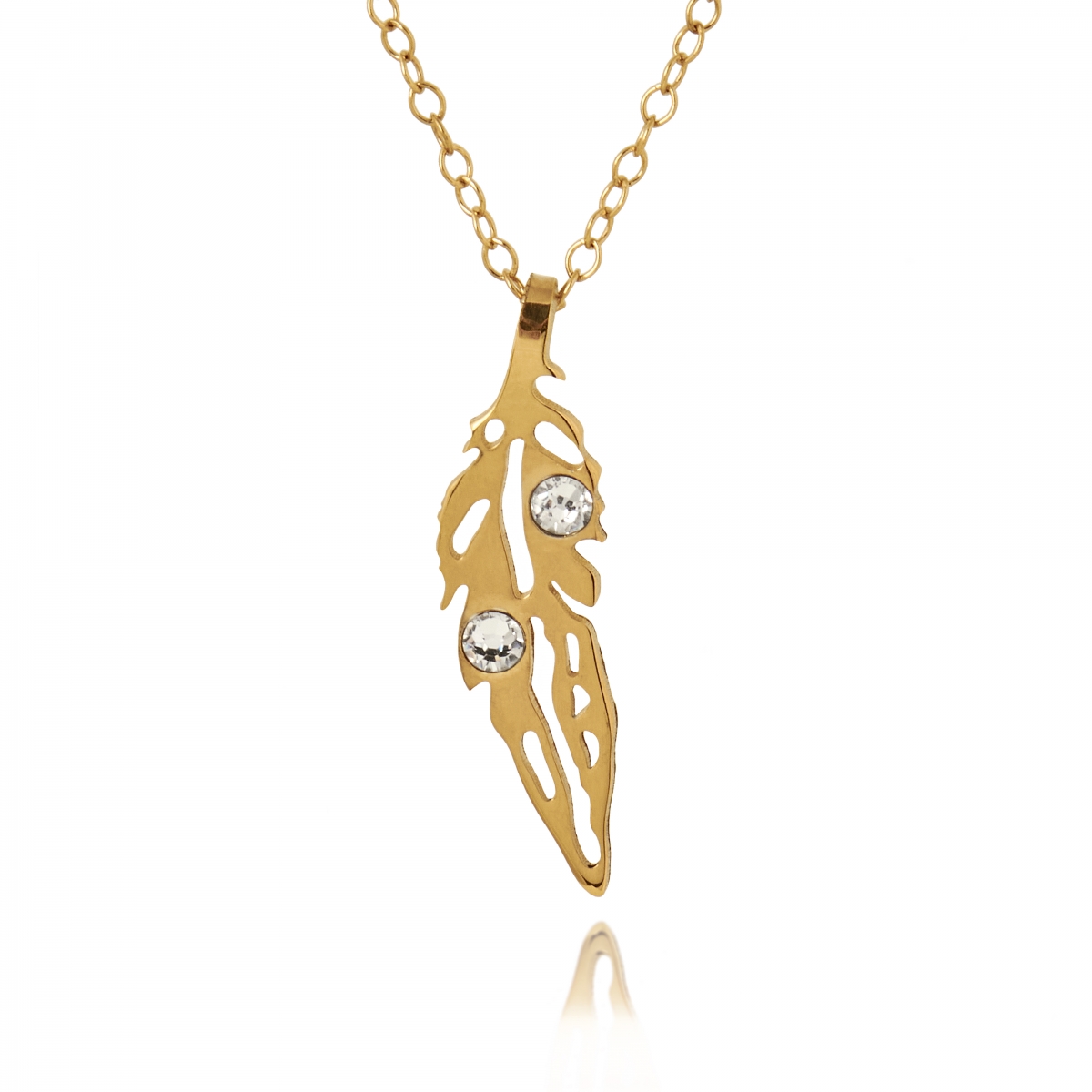 Sparkling Leaf Pendant Sparkling Leaf Pendant