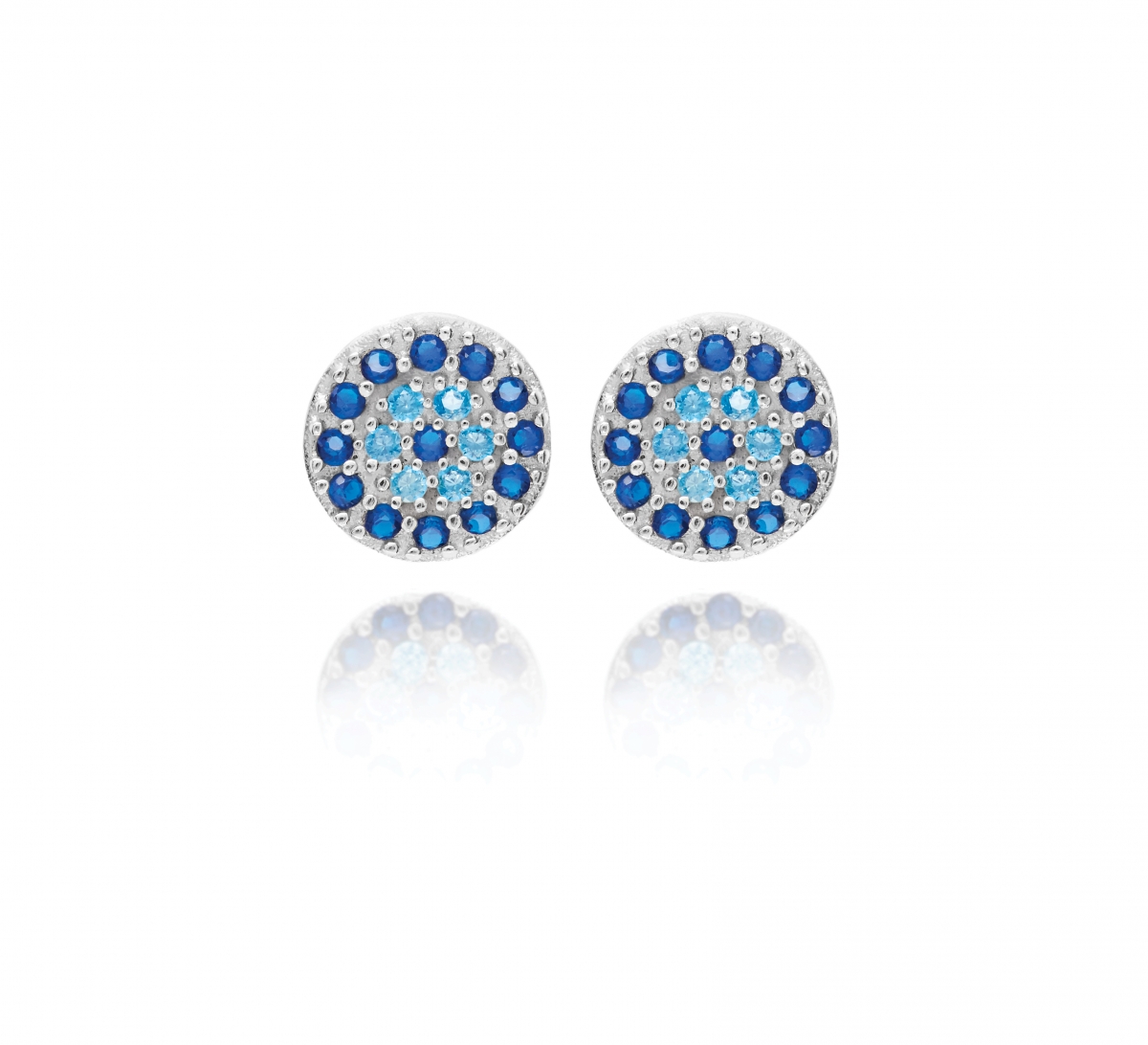 EARRINGS EYE WITH ZIRCON STONES EARRINGS EYE WITH ZIRCON STONES