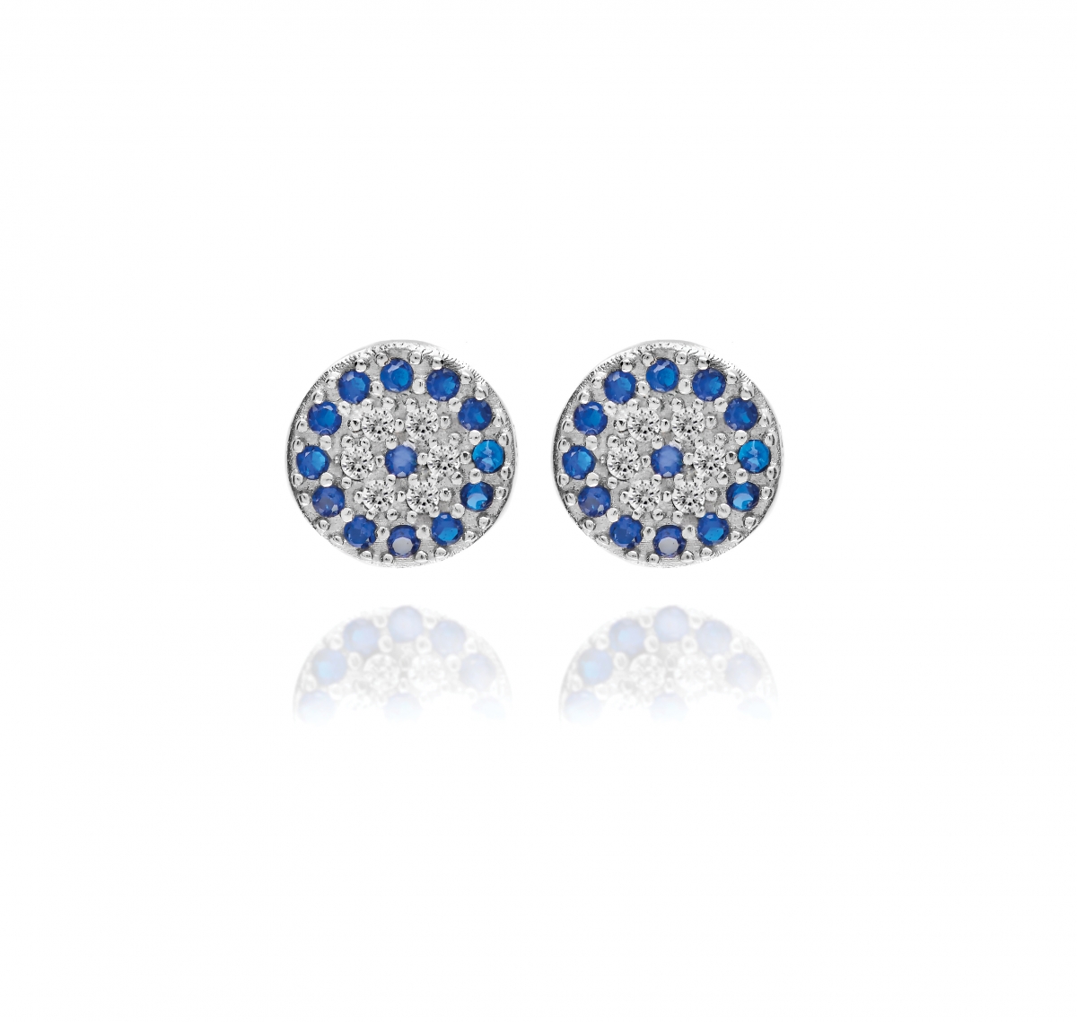 EARRINGS EYE WITH ZIRCON STONES EARRINGS EYE WITH ZIRCON STONES